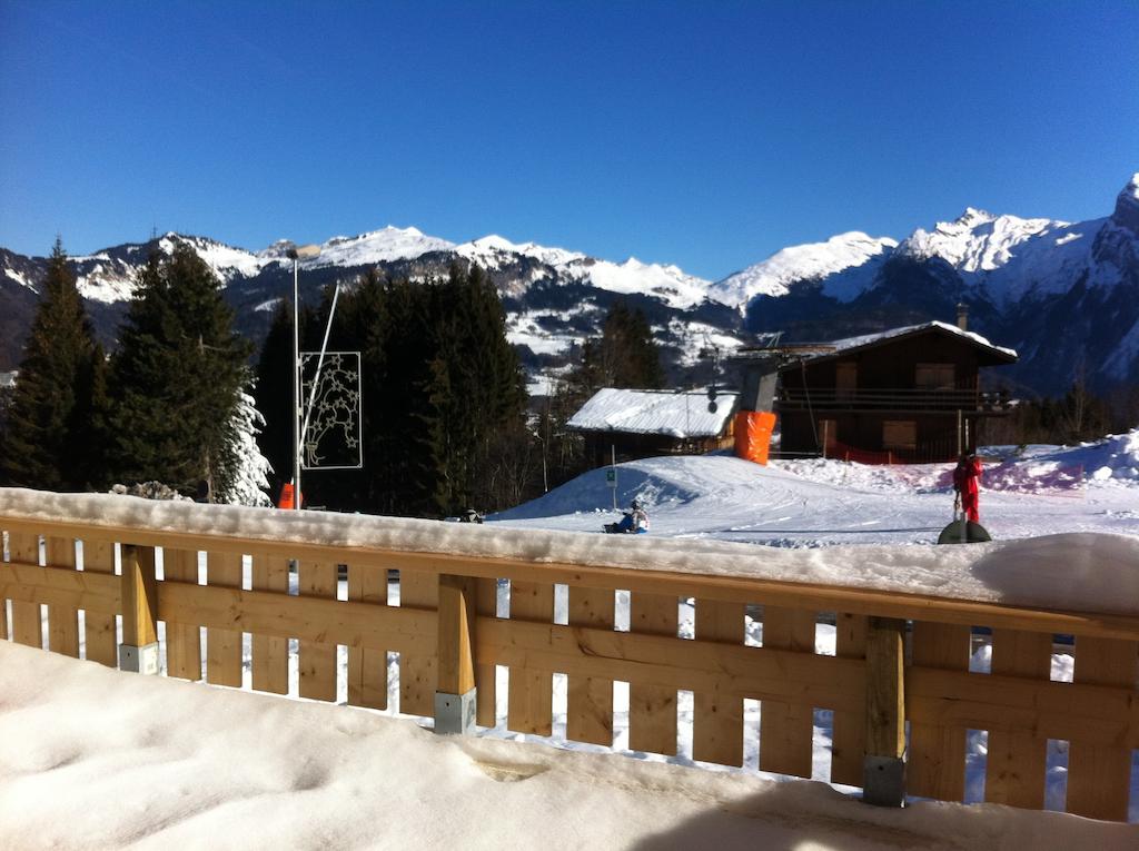 L'Eden Ski Aux Pieds モリヨン エクステリア 写真